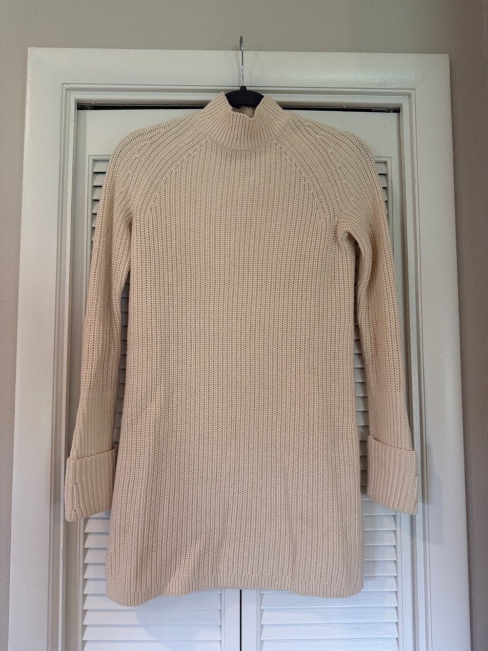 Banana Republic Chunky Cotton/Wool Sweater Dress XXS Petite